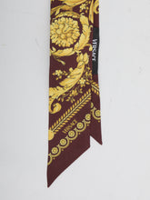 VERSACE OS silk twill bandeau