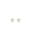 earrings | vlogo signature pearl | metal
