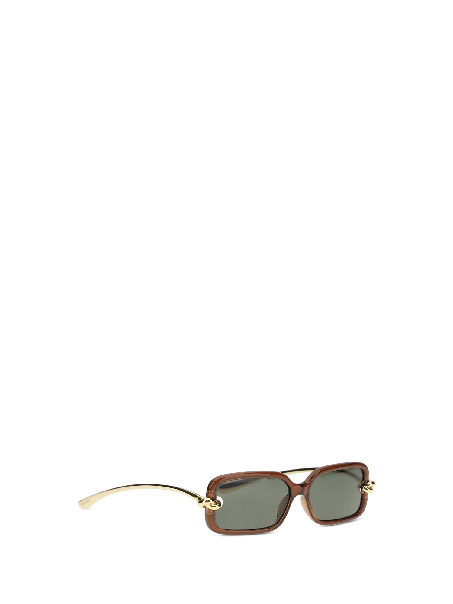 BOTTEGA VENETA OS knot rectangular sunglasses