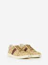 stretch low-top sneakers