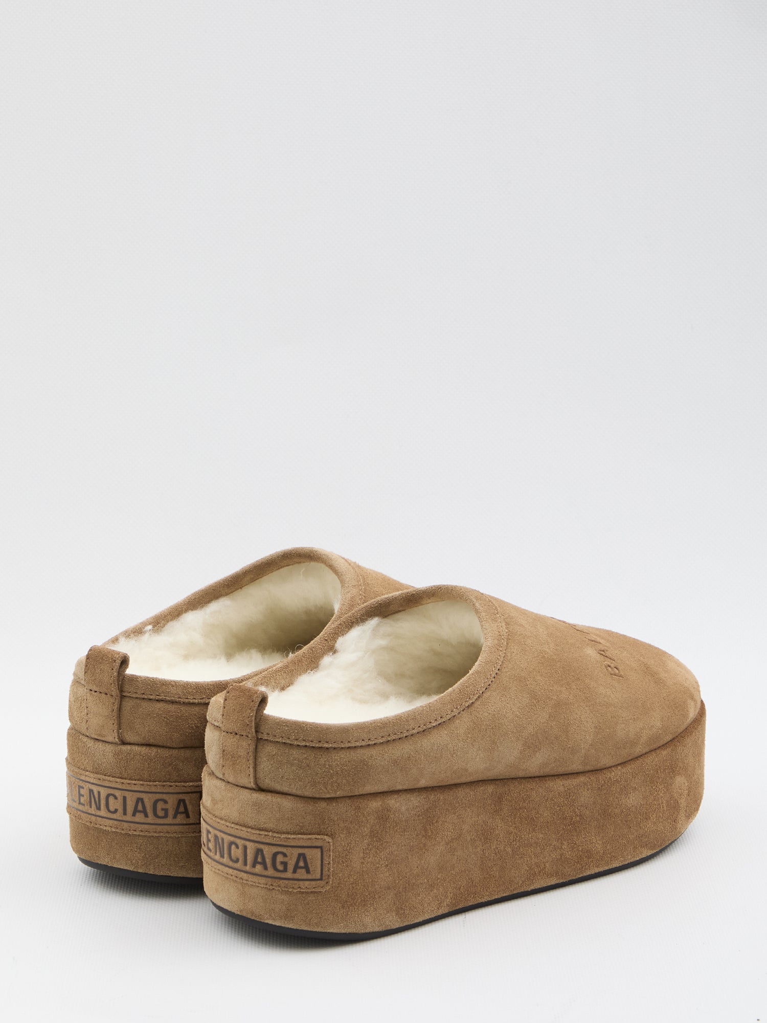 BALENCIAGA 36 alaska soft platform sabots 