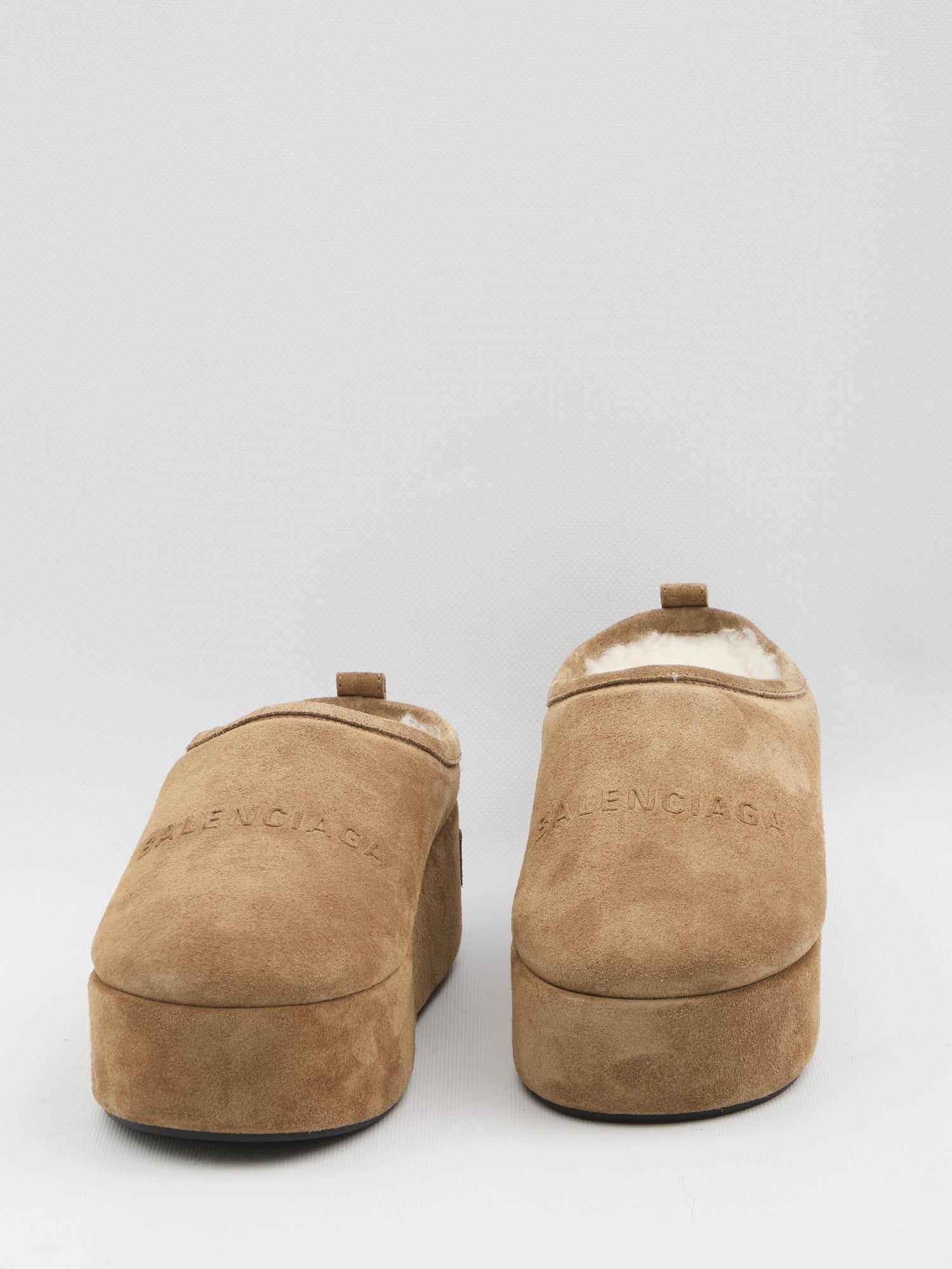 BALENCIAGA 36 alaska soft platform sabots 