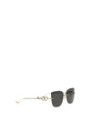 geometric metal sunglasses