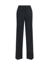 wide-leg pleated