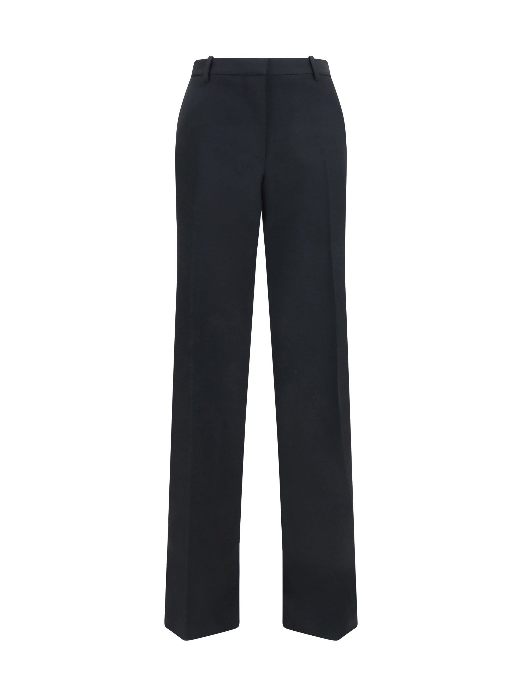 wide-leg pleated