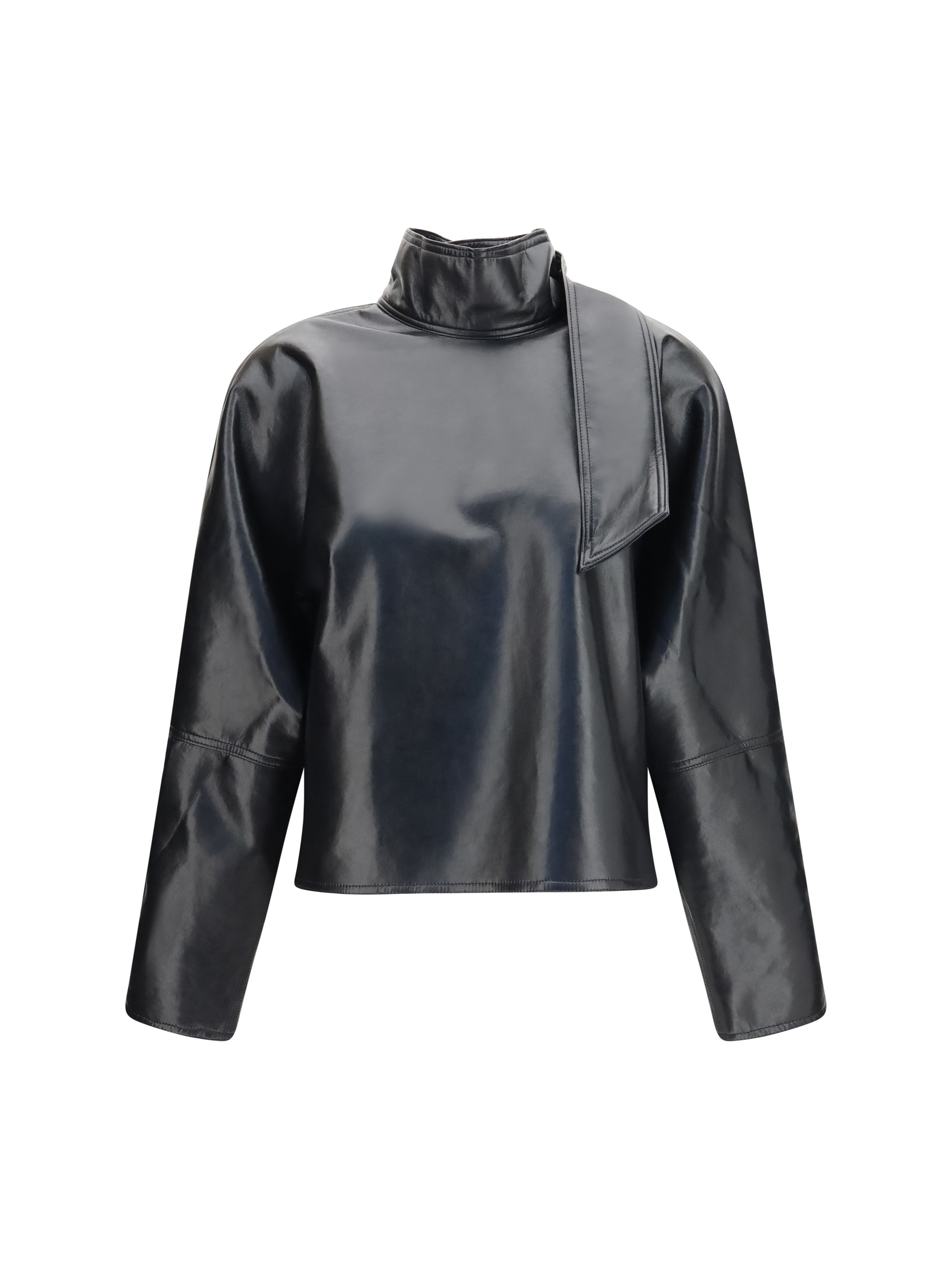 kembra recycled leather top