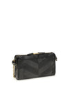 panthea small chevron shoulder bag