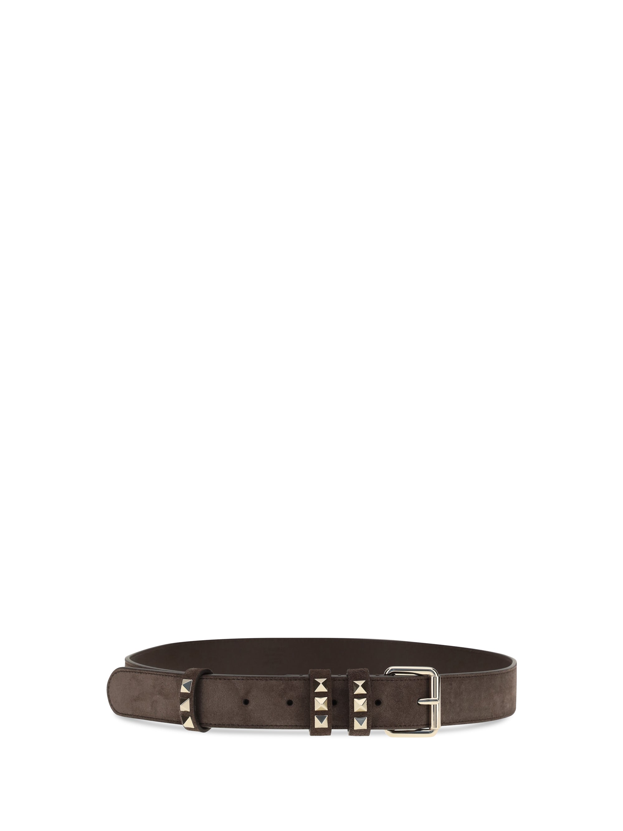 rockstud suede belt