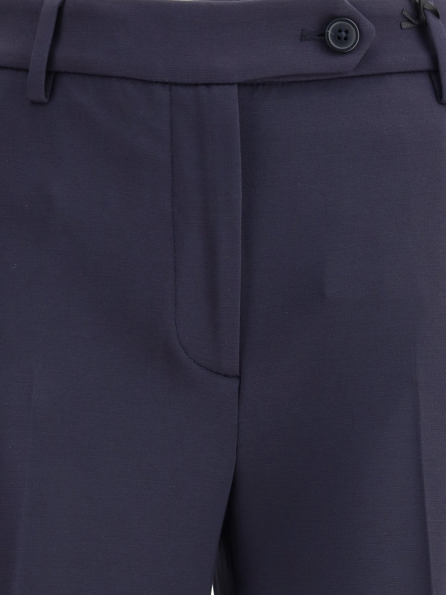 TRUE ROYAL 40 flare bianca pants