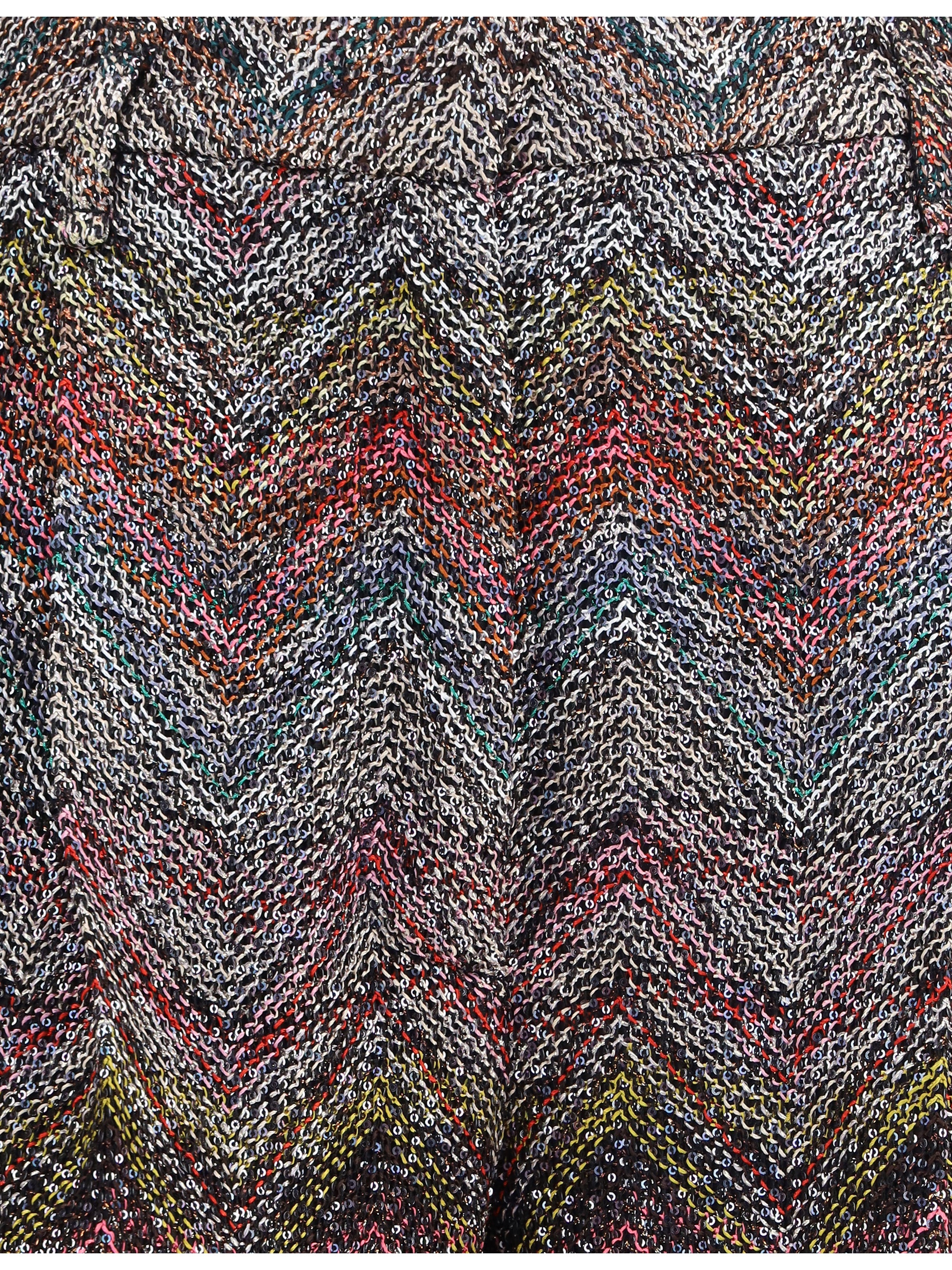 MISSONI 40 zigzag patterned pants