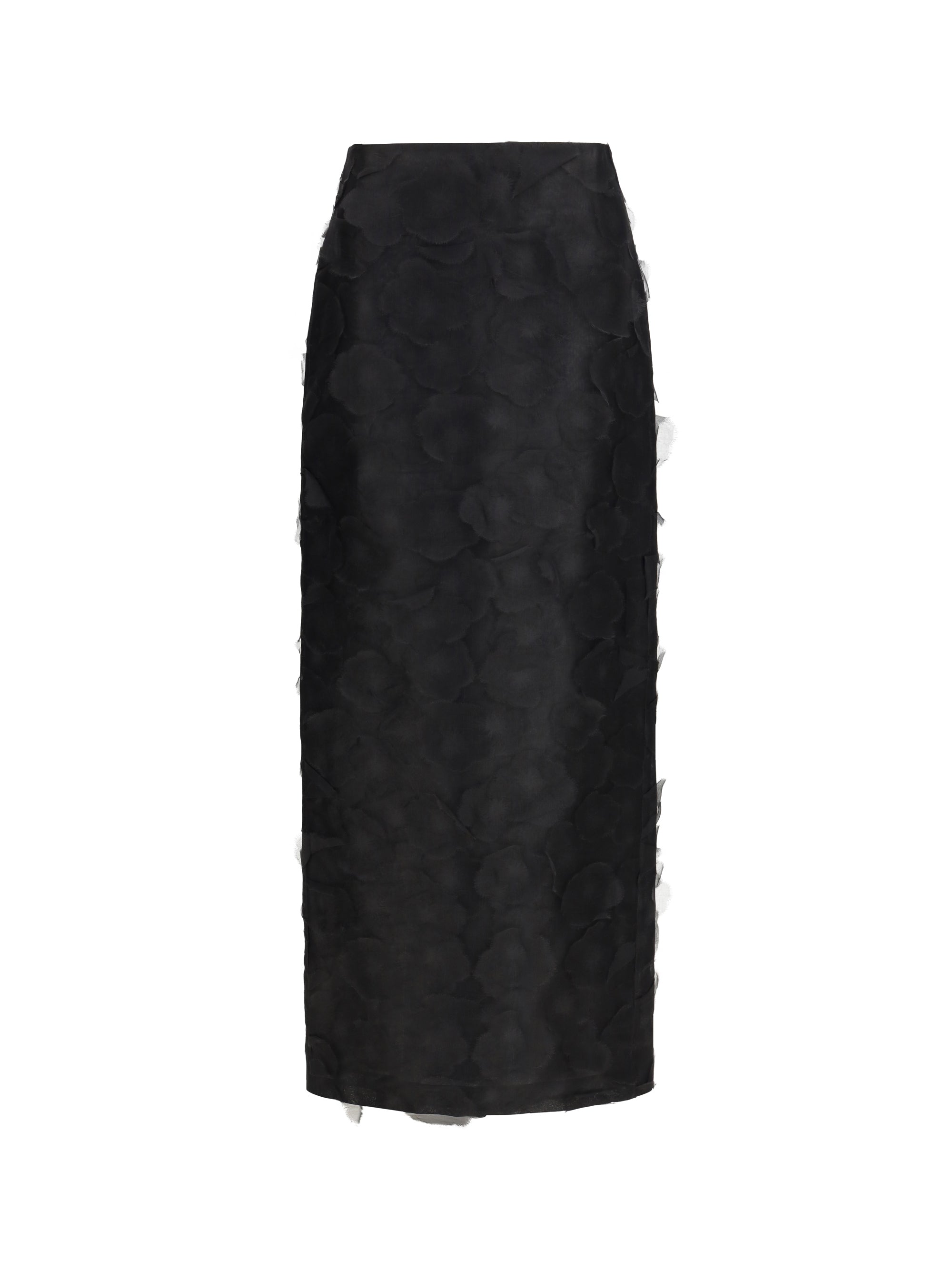 adepto long silk skirt