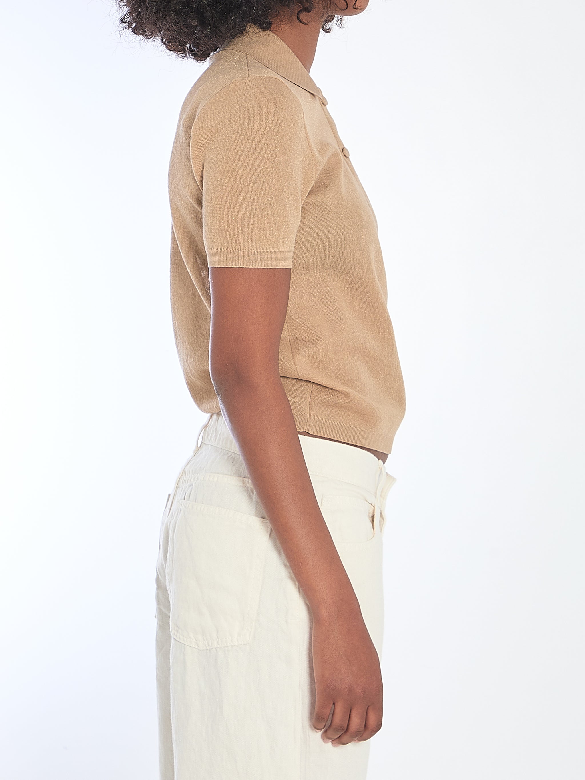 polo shirt with embroidered logo