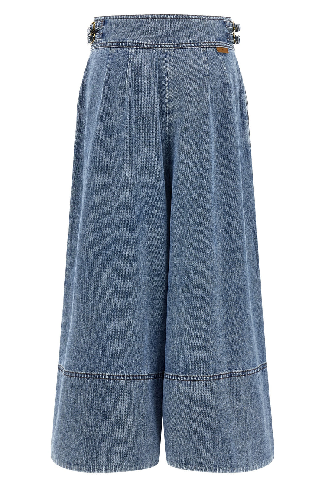 ZIMMERMANN 3 denim culotte high waist jeans