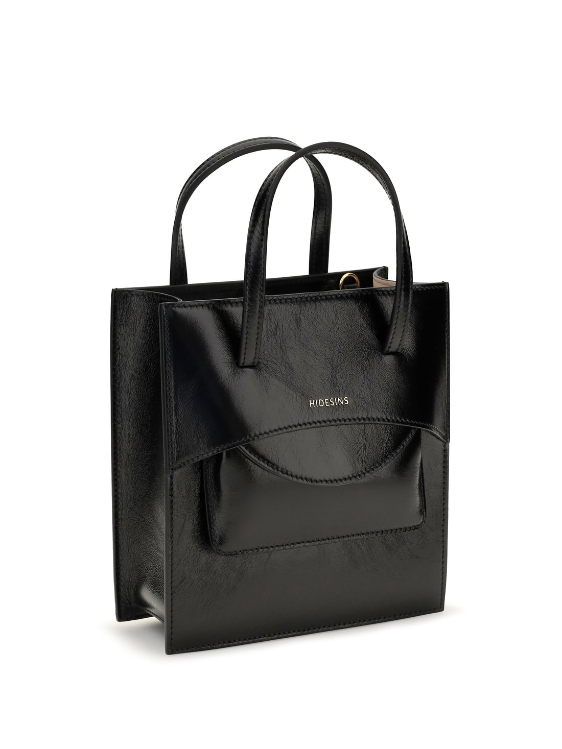 HIDESINS OS pocket leather handbag