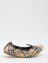 BURBERRY 36 fawn check ballet flats