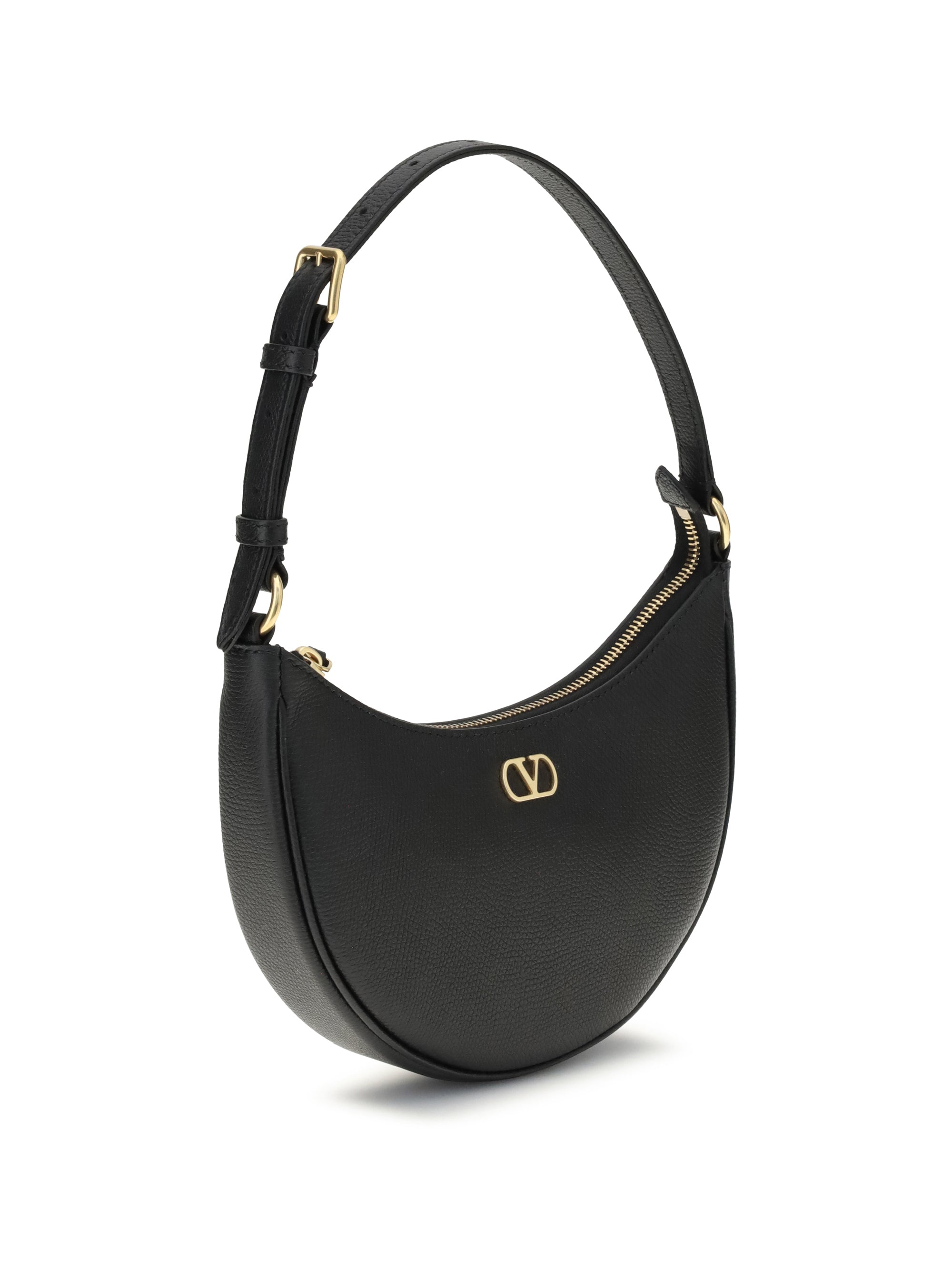 mini hobo vlogo signature shoulder bag