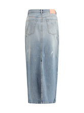 ACNE STUDIOS 38 denim midi skirt 