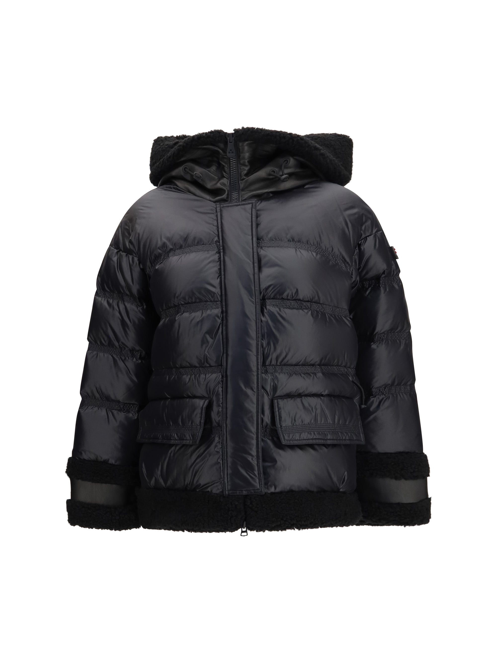 kunto bg faux fur puffer jacket