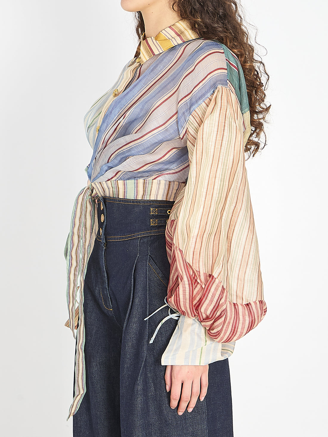ZIMMERMANN 01 rebellion striped blouse 