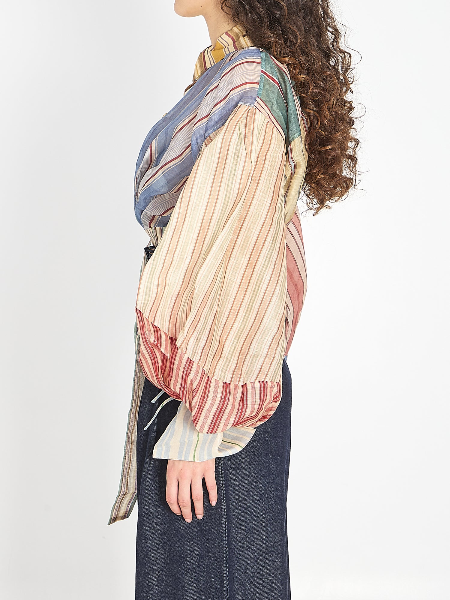 ZIMMERMANN 01 rebellion striped blouse 