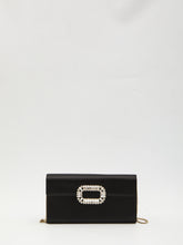 ROGER VIVIER OS satin envelope bag 