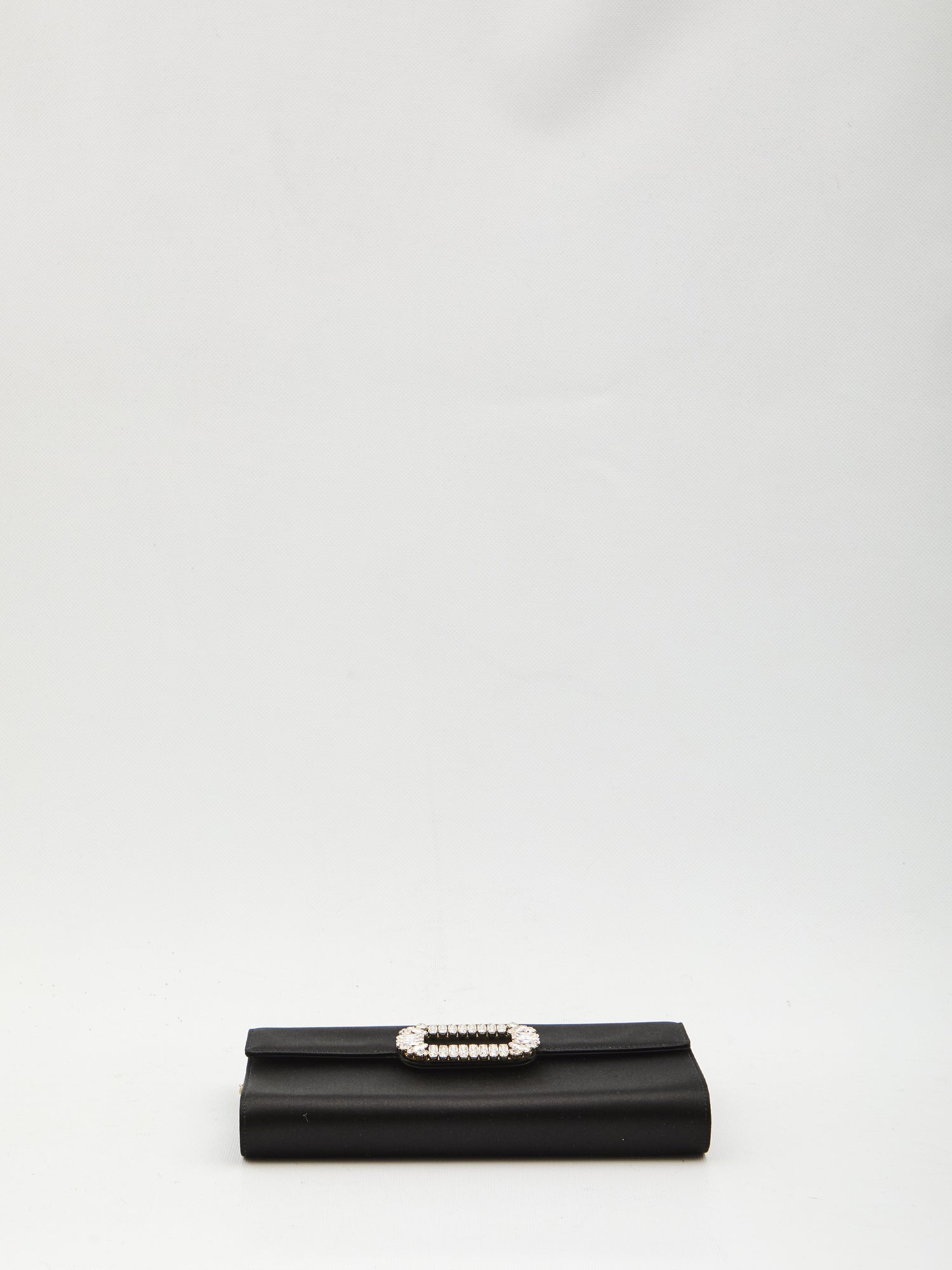 ROGER VIVIER OS satin envelope bag 