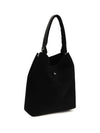 large lottie suede shopping bag