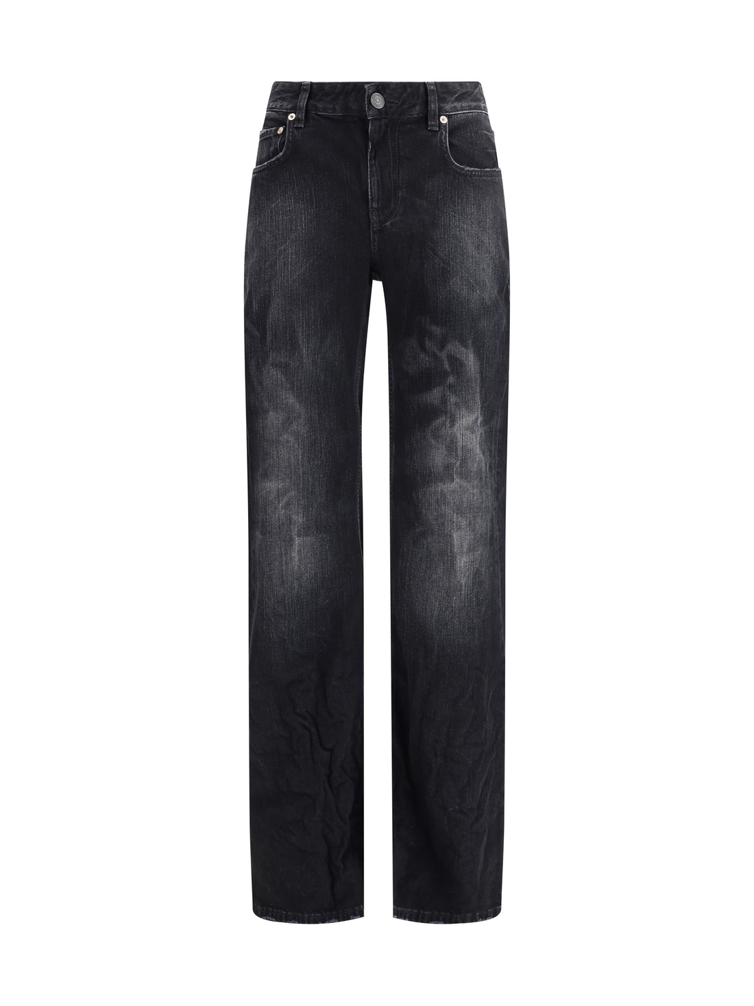 BALENCIAGA 25 wide-leg cotton jeans