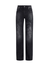 BALENCIAGA 25 wide-leg cotton jeans