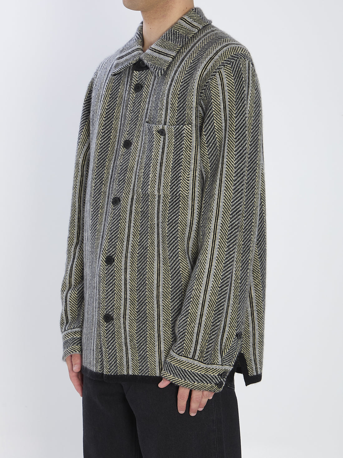 GUEST IN RESIDENCE L stripe work shirt 