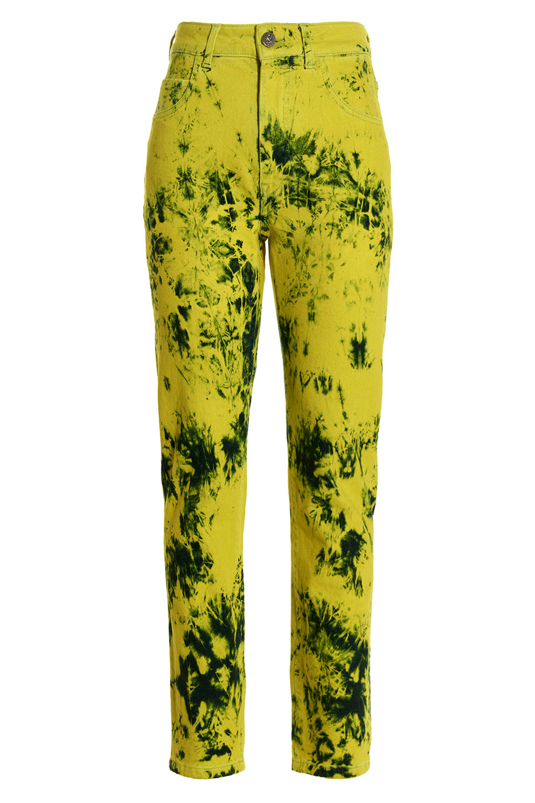 FERRARI 26 all-over tie dye print cotton denim jeans