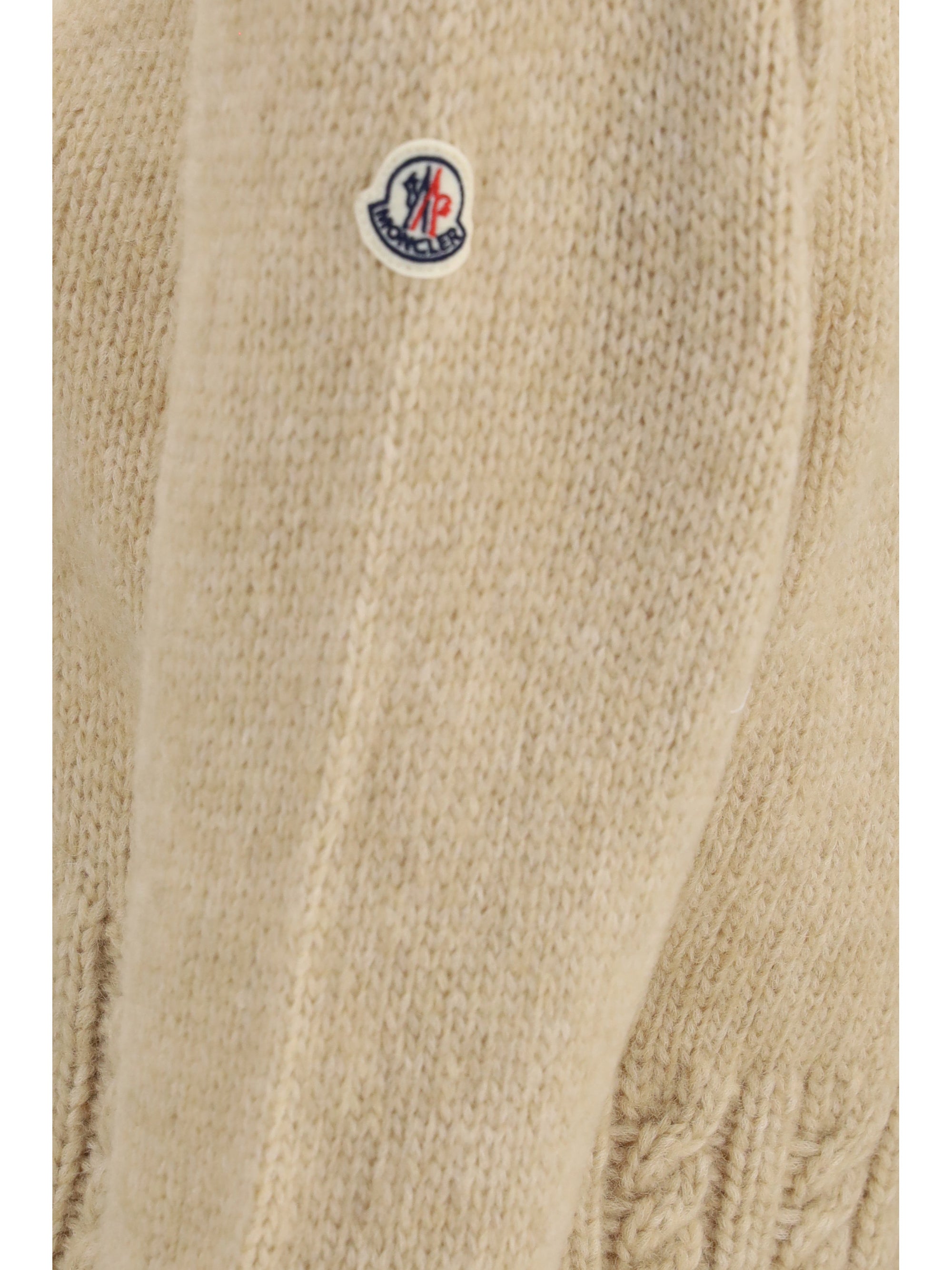 alpaca-blend turtleneck sweater