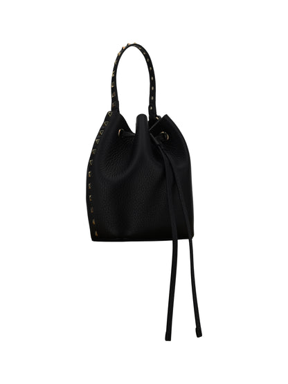 drawstring bucket bag