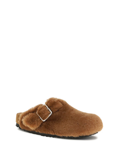 BIRKENSTOCK 1774 36 shearling boston mules