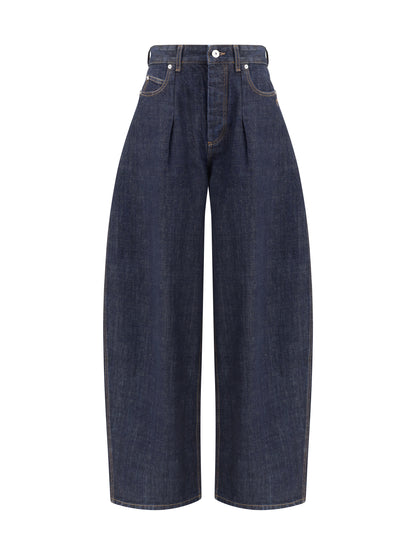 JACQUEMUS 28 le de-nimes oversized jeans 