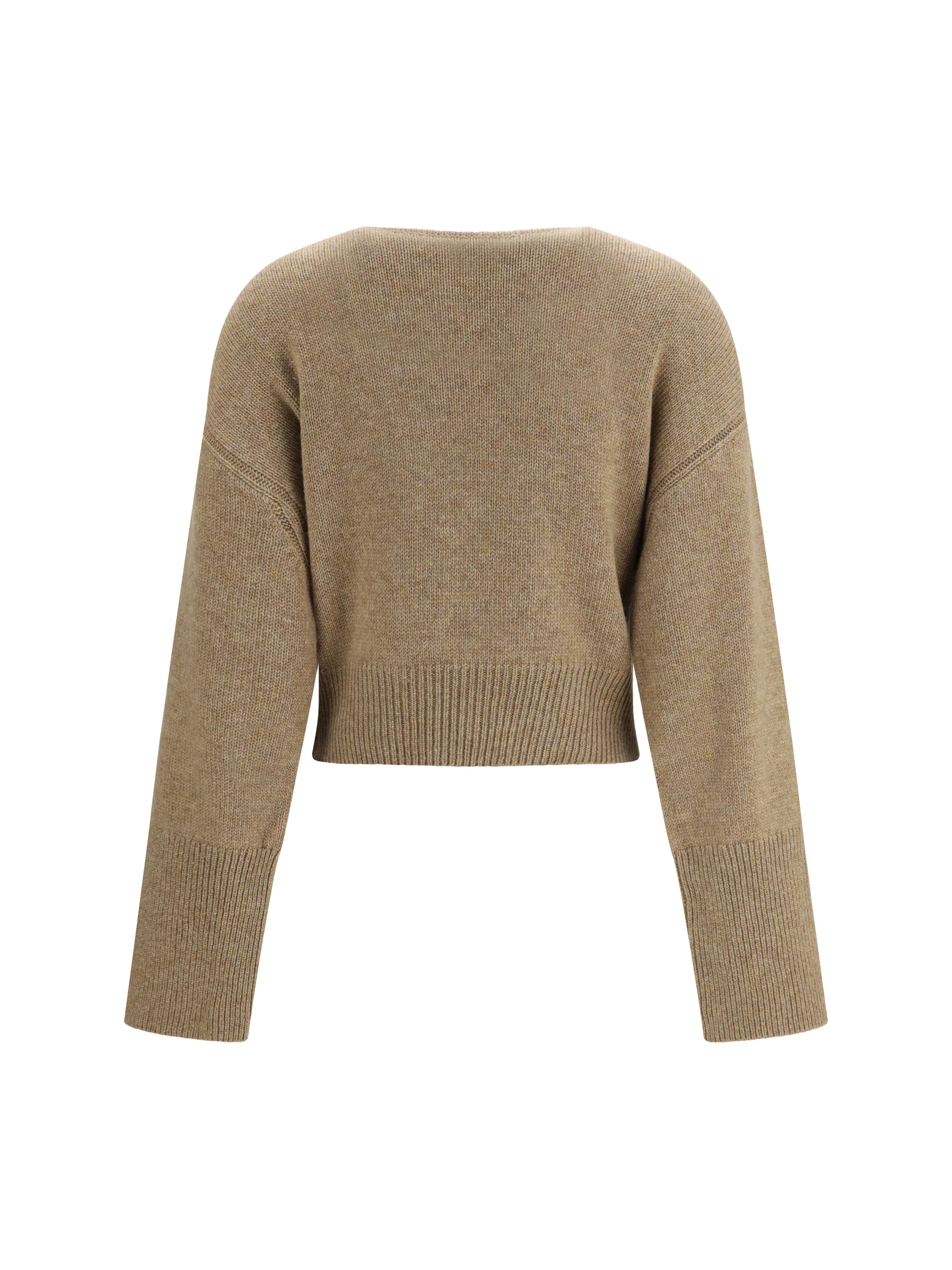 cashmere sweater with bow