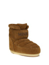 icon strap suede boots