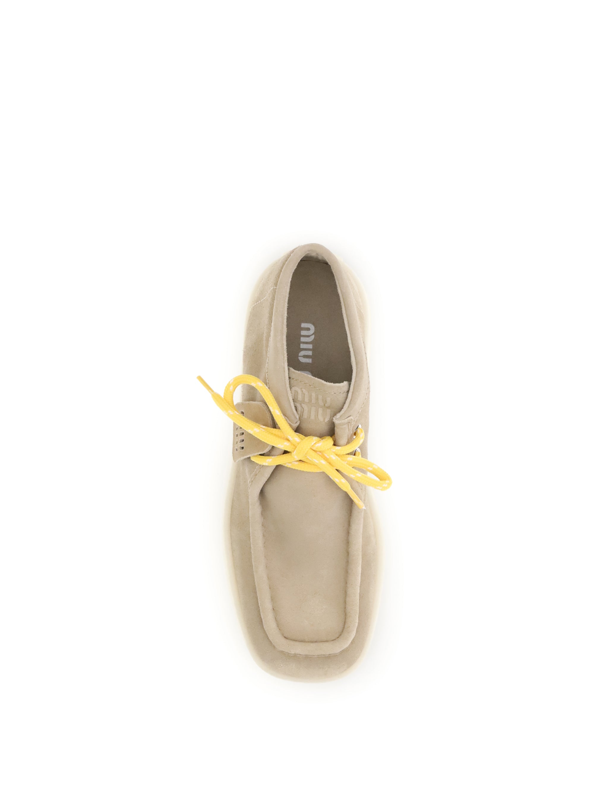 MIU MIU 36.5 platform leather ankle boots 