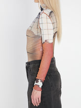 JEAN PAUL GAULTIER M fire bodysuit 