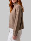 nutmeg jonah turtleneck sweater