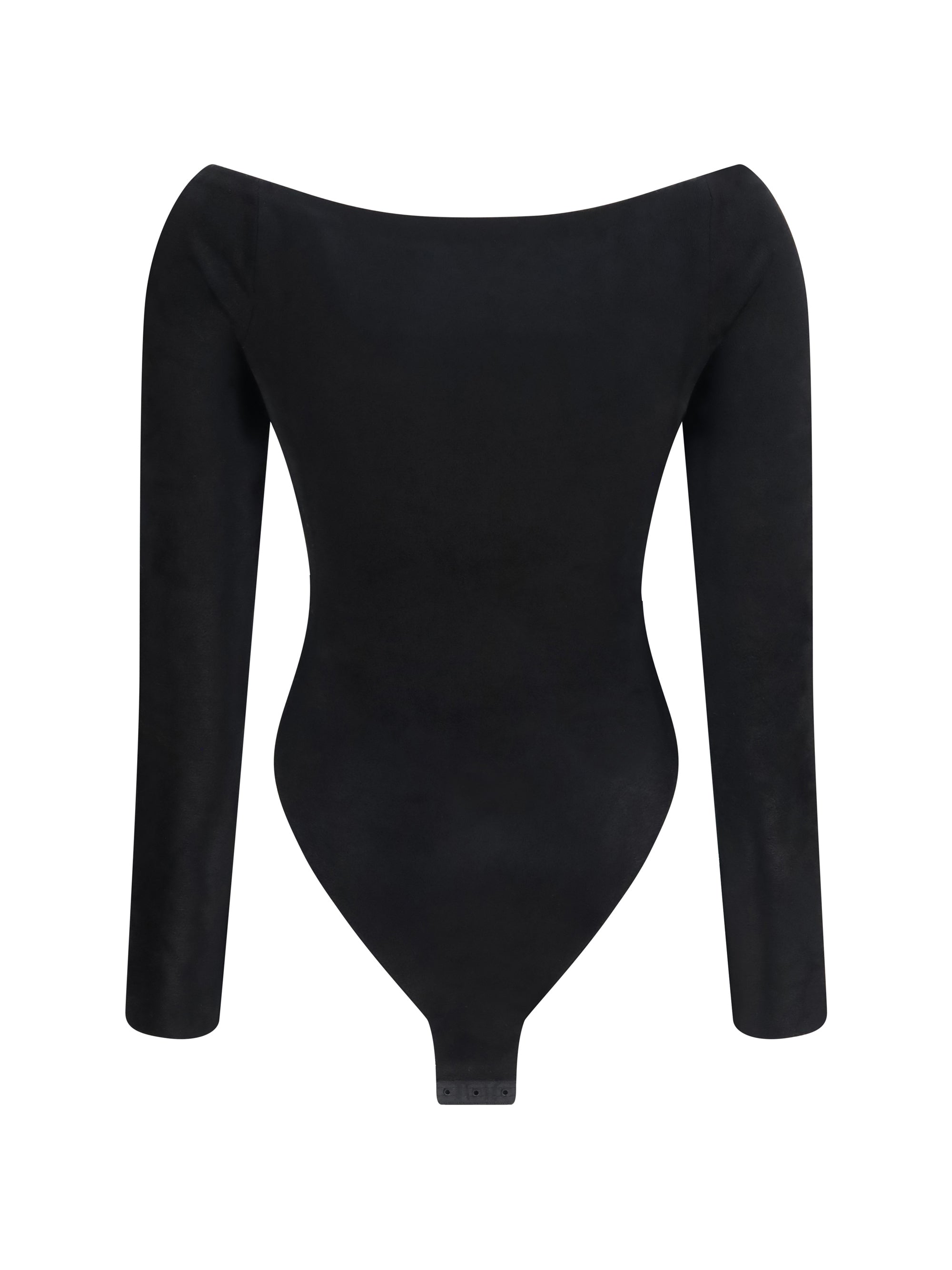 velvet off-shoulder bodysuit