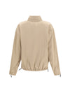 gabardine jacket with zip