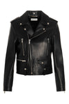 motorcycle leather biker jacket