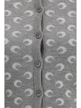 MARINE SERRE M moon wool cardigan