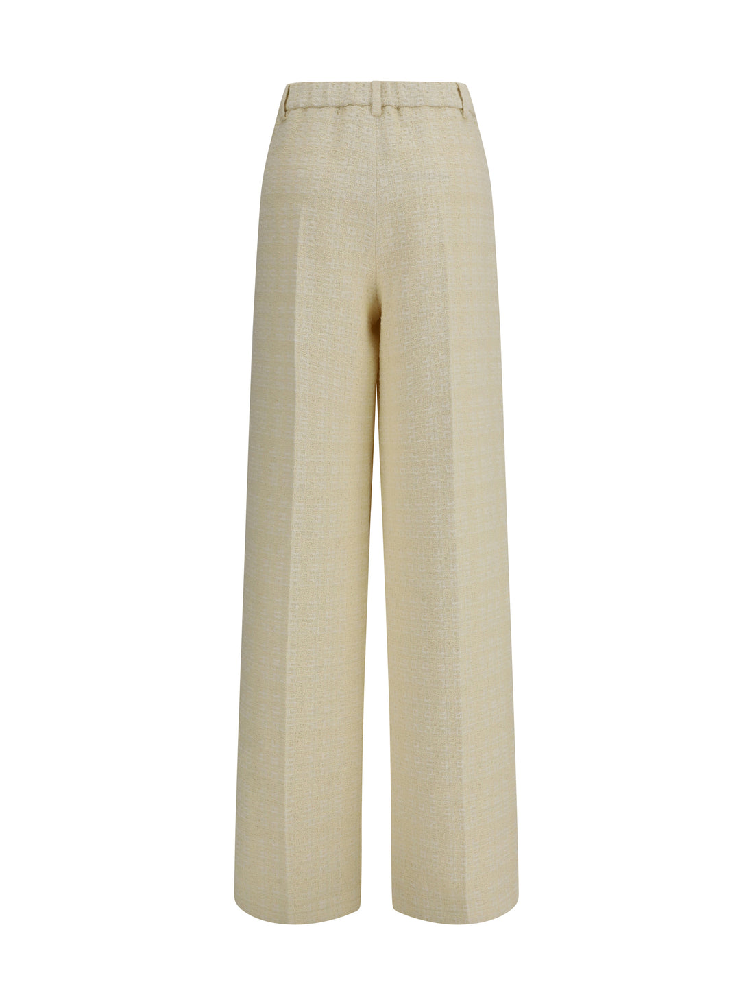 GUCCI 40 cotton tweed check pants 