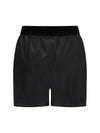 stretch silk satin pj shorts