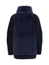 high-neck fur jacket