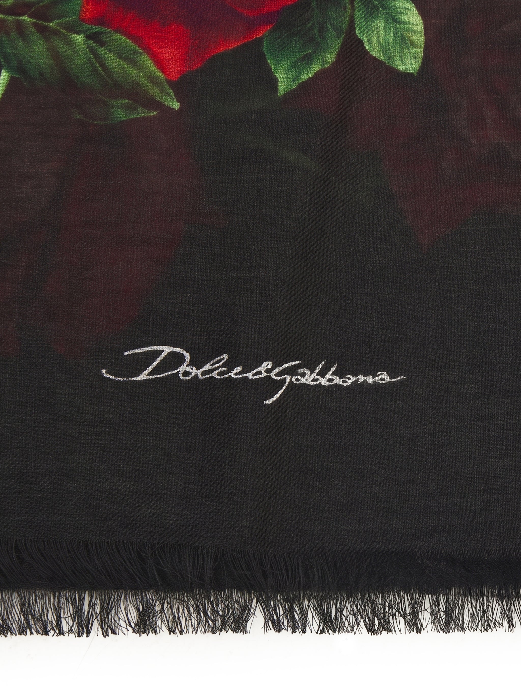 red rose scarf