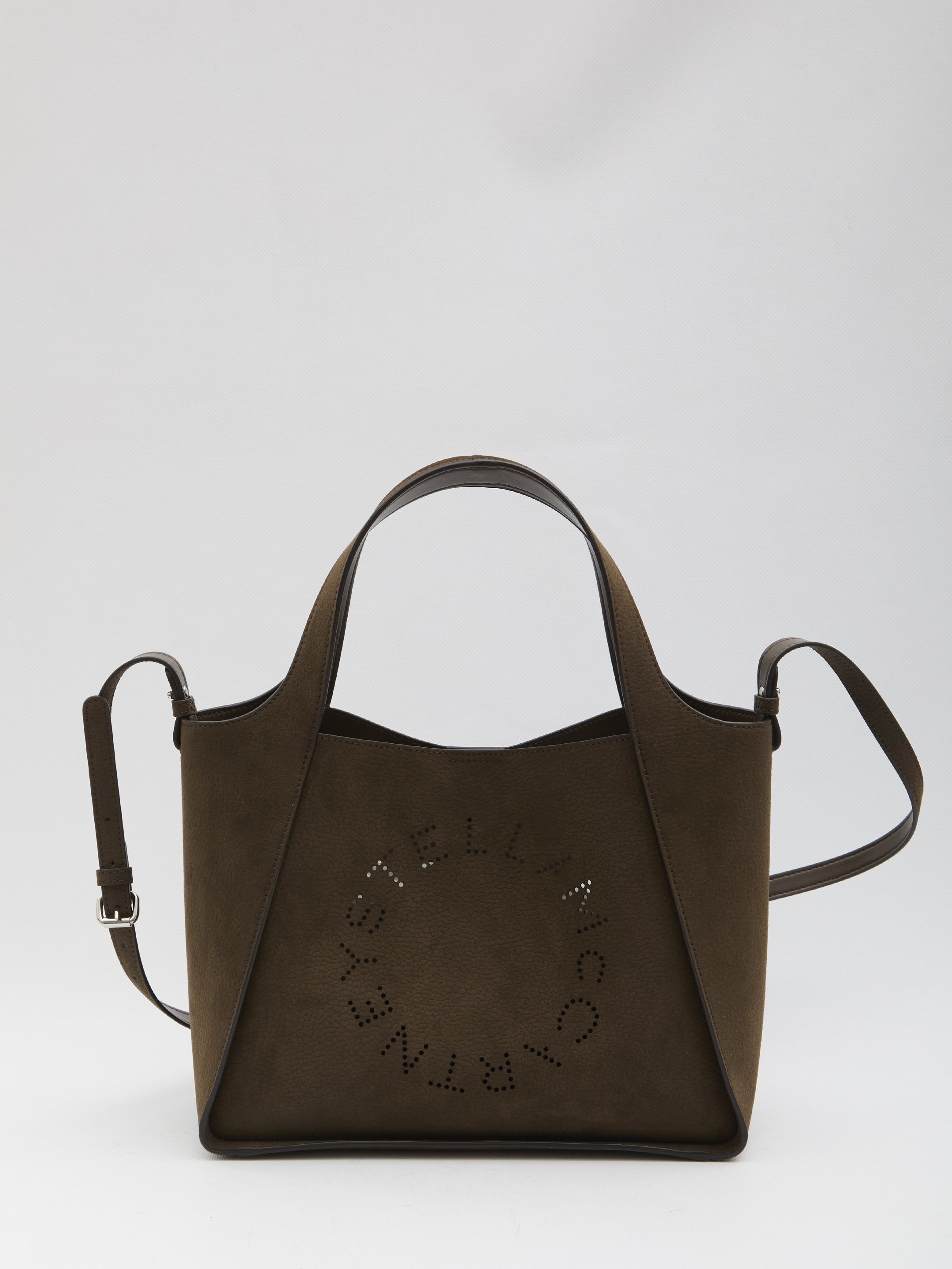 STELLA MCCARTNEY OS tote bag in alter suede