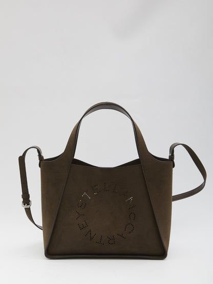 STELLA MCCARTNEY OS tote bag in alter suede